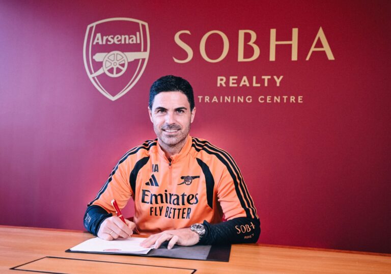 OFICIAL: Mikel Arteta renovó con Arsenal hasta 2030
